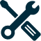 Icone outils de réparation
